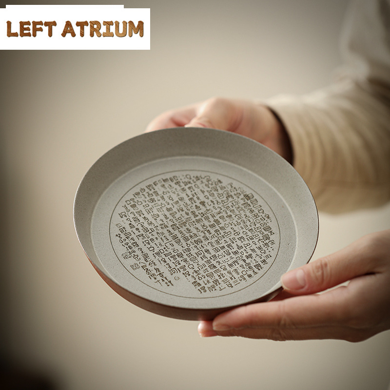 Vintage Collectible Accessories - El Yapımı Kalp Sutra Kaba Seramik