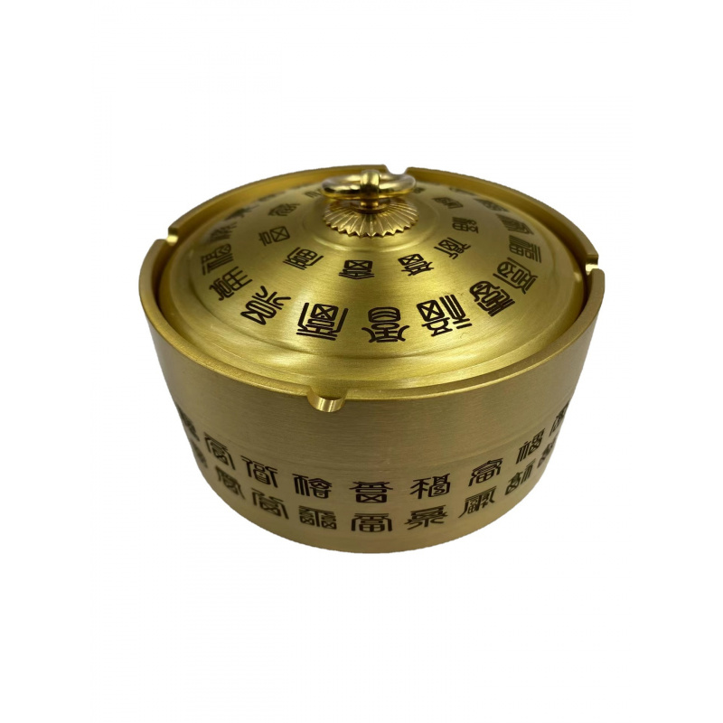 Vintage Collectible Ashtrays - Antik Bronz Koleksiyonu Vintage Süsleme Pirinç
