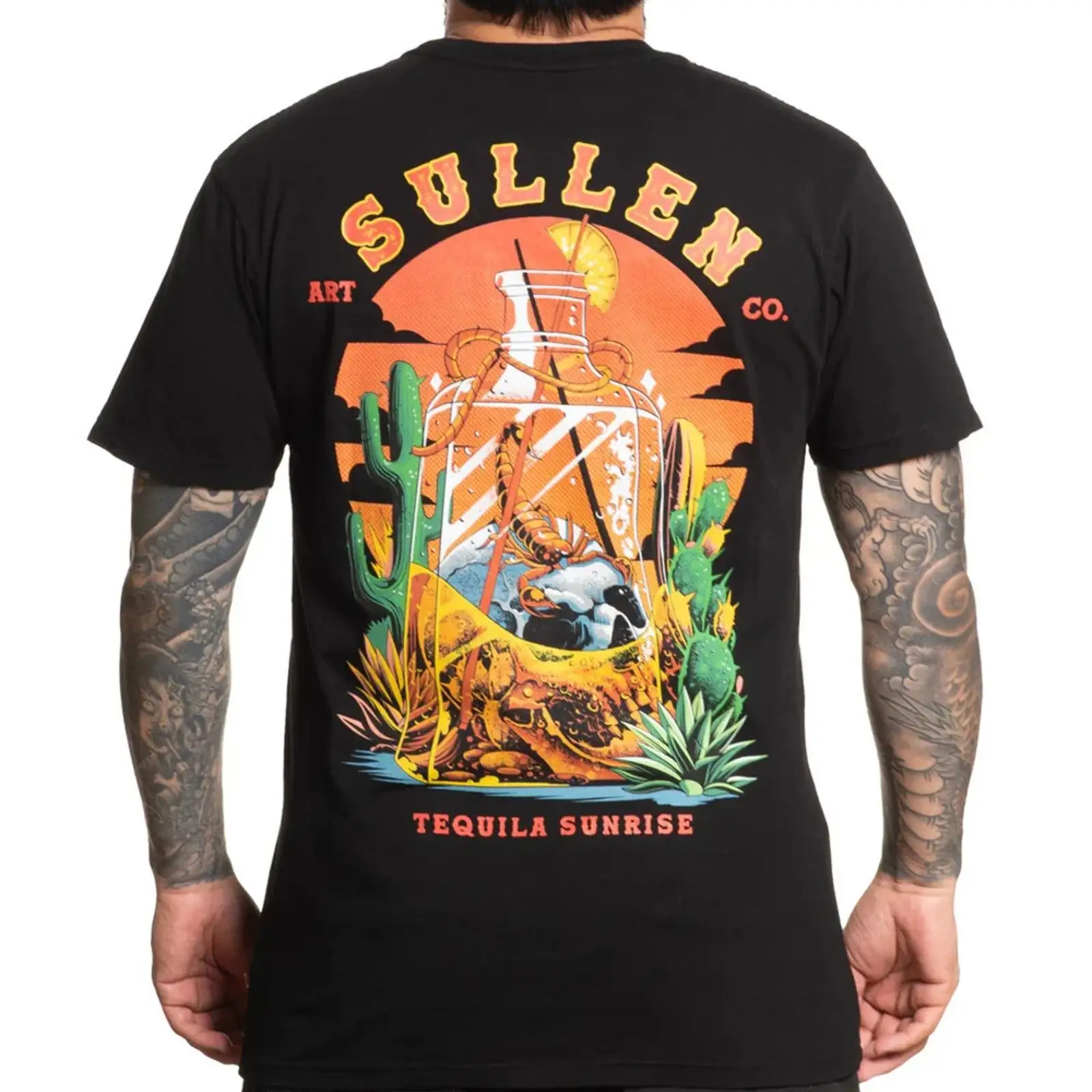 Vintage Collectible Clothing - Sullen Giyim Tişört Tequila Sunrise Art