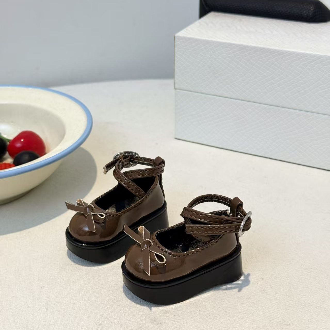 Kahve Rengi Fiyonklu Platform  - Vintage Collectible Accessories incelemesi ve fiyatı