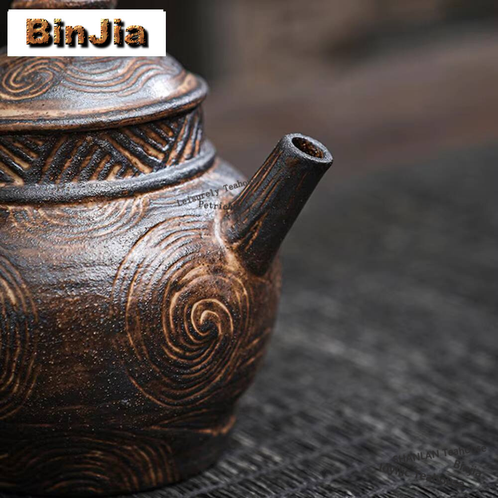 Japon eski kaya çamur demlik e - Vintage Collectible Accessories incelemesi ve fiyatı