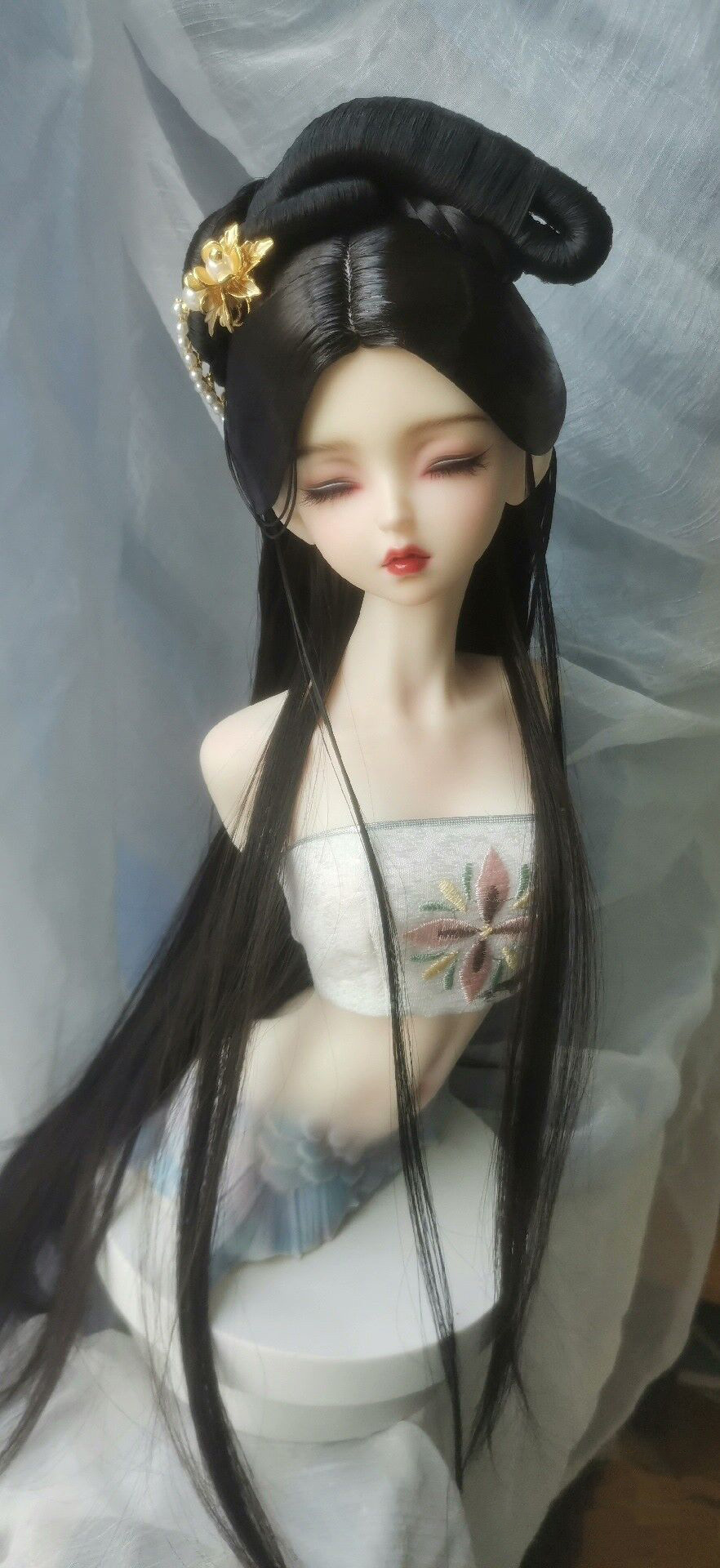 1/4 1/3 BJD Bebek Perukları Çi - Vintage Collectible Accessories incelemesi ve fiyatı
