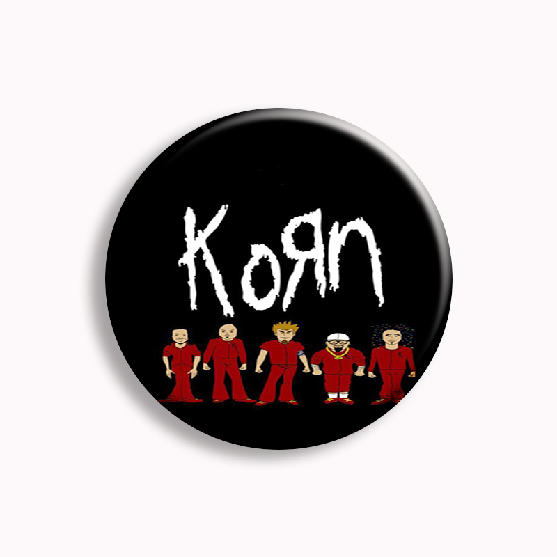Hip Hop Korn Müzik Rock Grubu  - Collectible Vintage Brooches incelemesi ve fiyatı