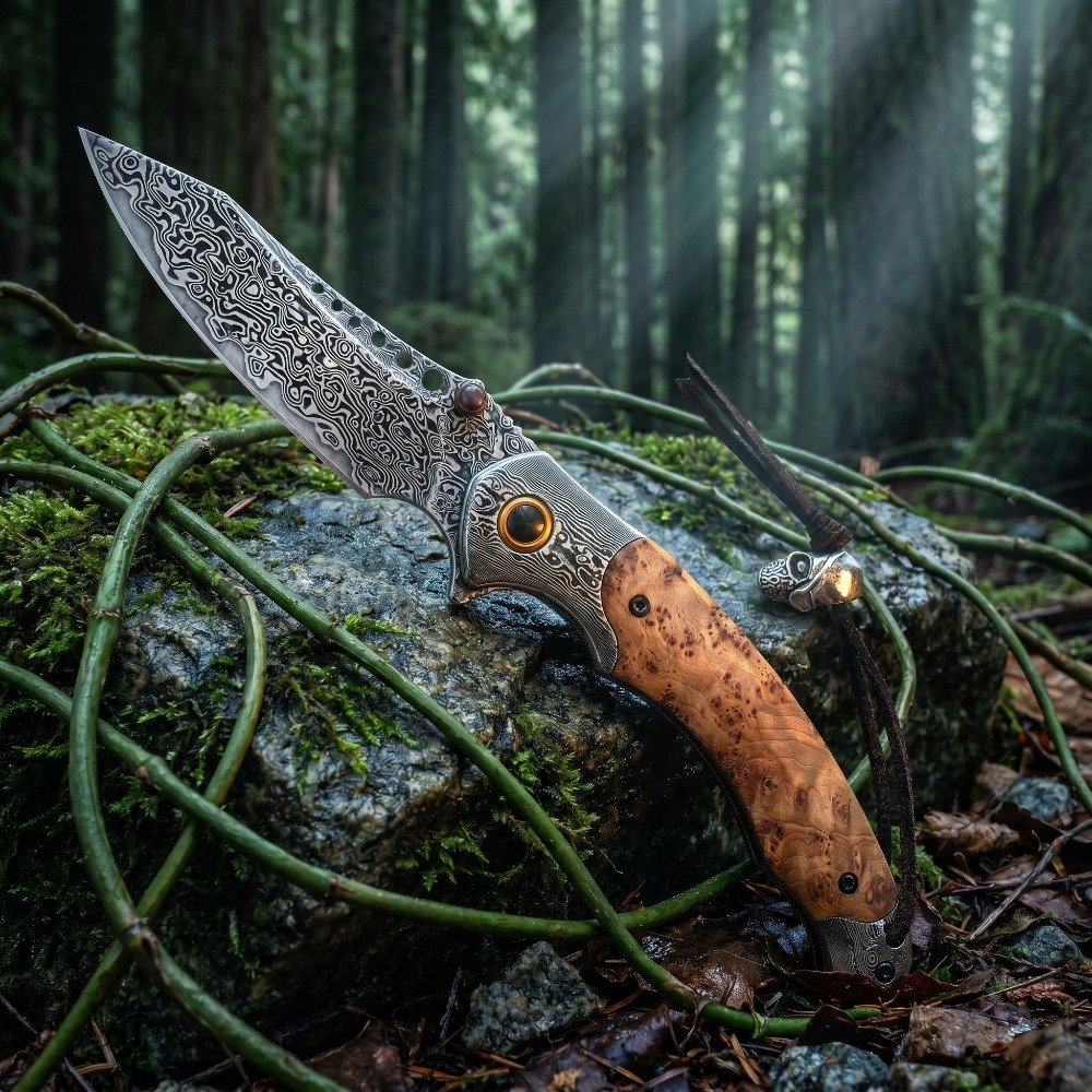 Yüksek Sertlikte Şam Desenli K - Vintage Collectible Knives incelemesi ve fiyatı
